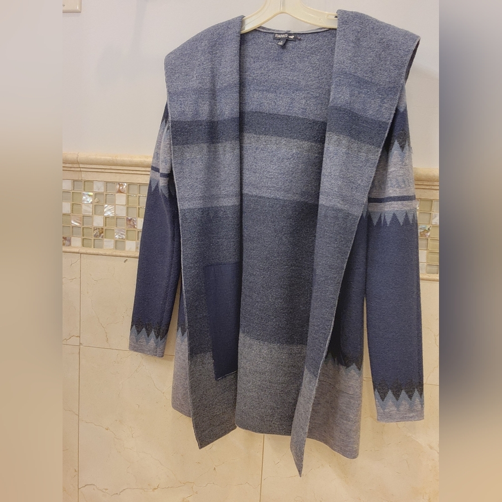 Toad & Co Merino Heartfelt Hoodie Size Small